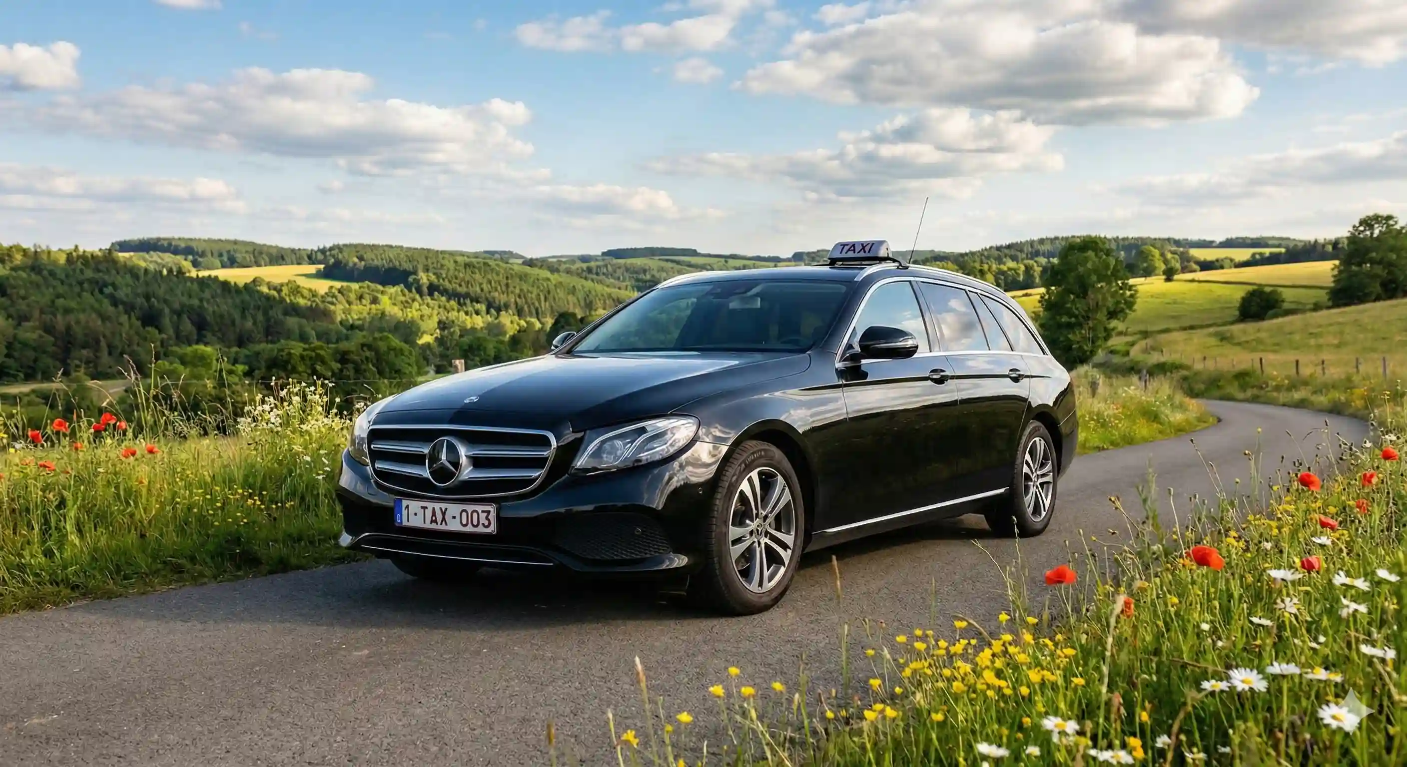 Taxi TaxiZara dans la nature