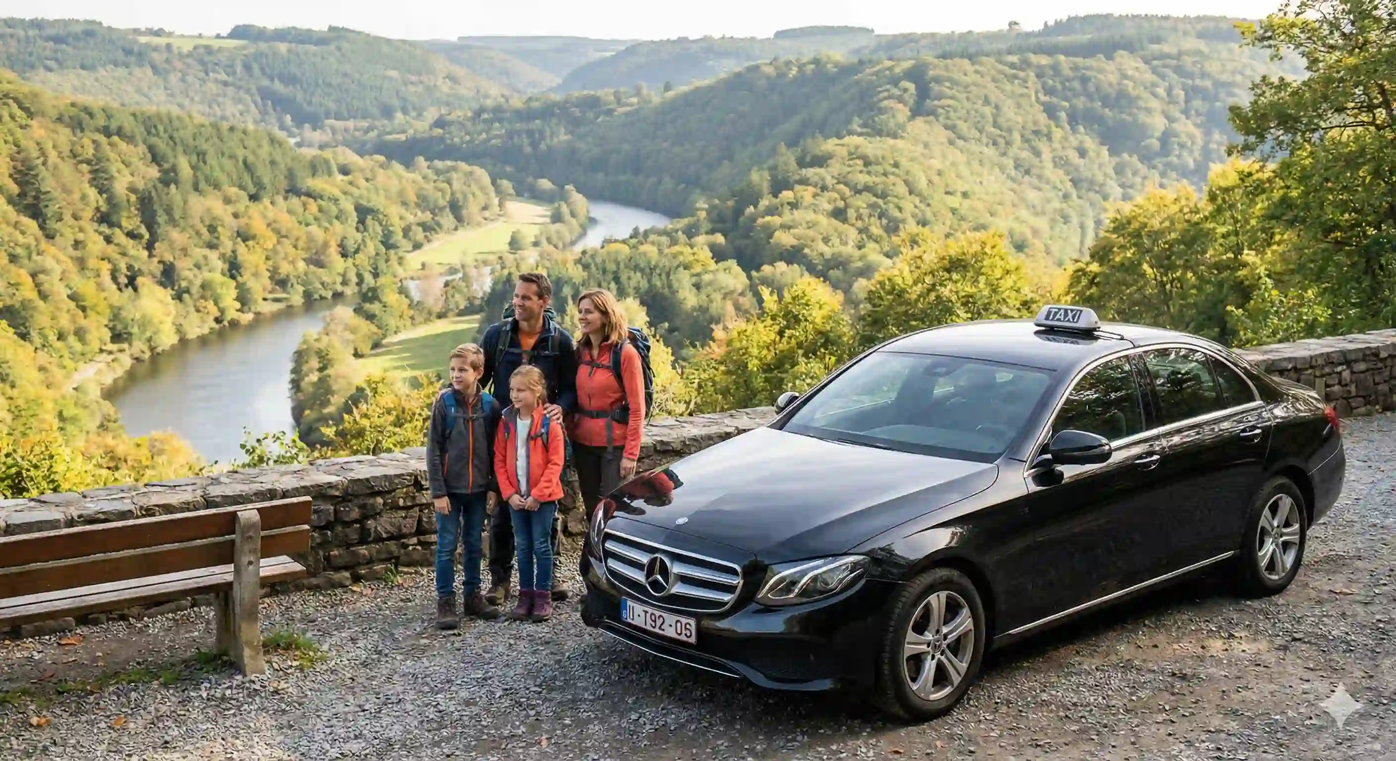 Tourist transfer Ardennes